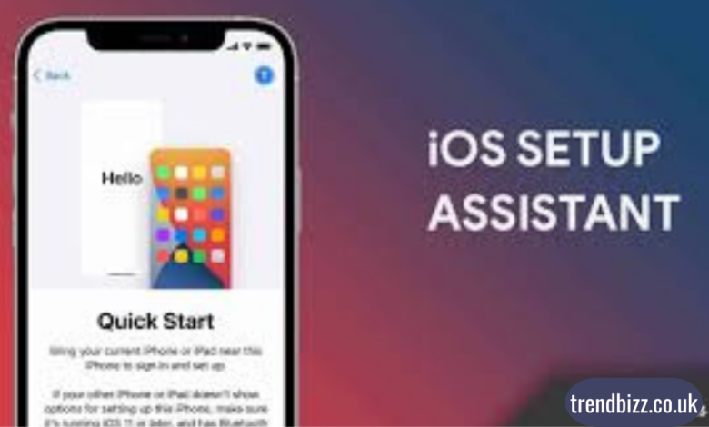 ios setup assistant