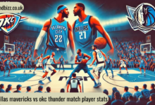 dallas mavericks vs okc thunder match player stats