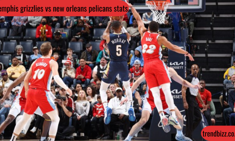 memphis grizzlies vs new orleans pelicans stats