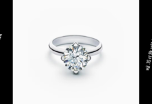 wjj .15 ct 9k solitaire diamond ring