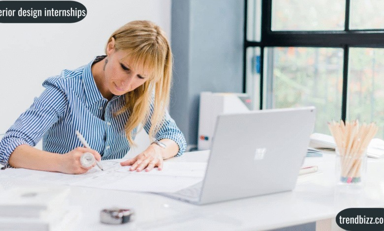 interior design internships