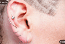 triple helix piercing