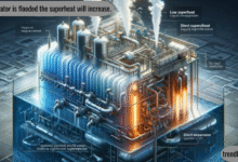 if evaporator is flooded the superheat will increase.