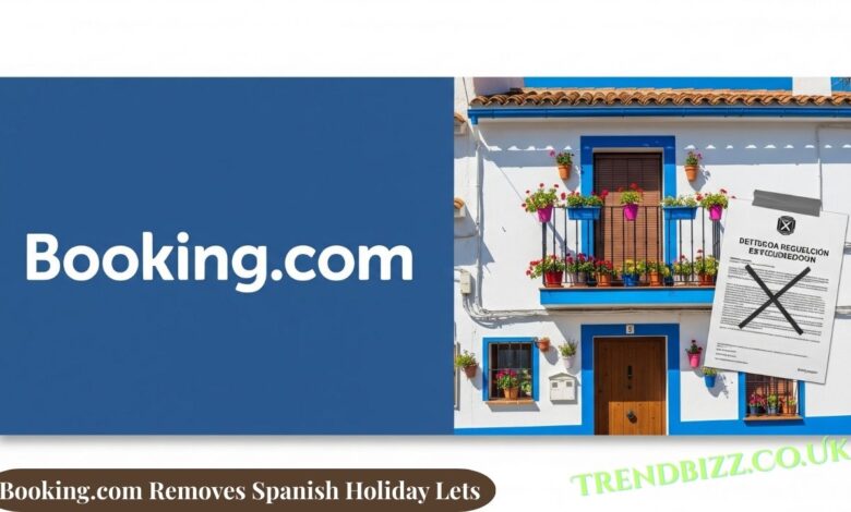 Booking.com Removes Spanish Holiday Lets