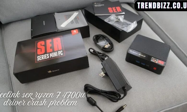 Beelink SER4 Ryzen 7 4700U Driver Crash Problem