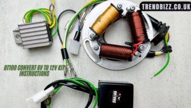 dt100 convert 6v to 12v kit instructions