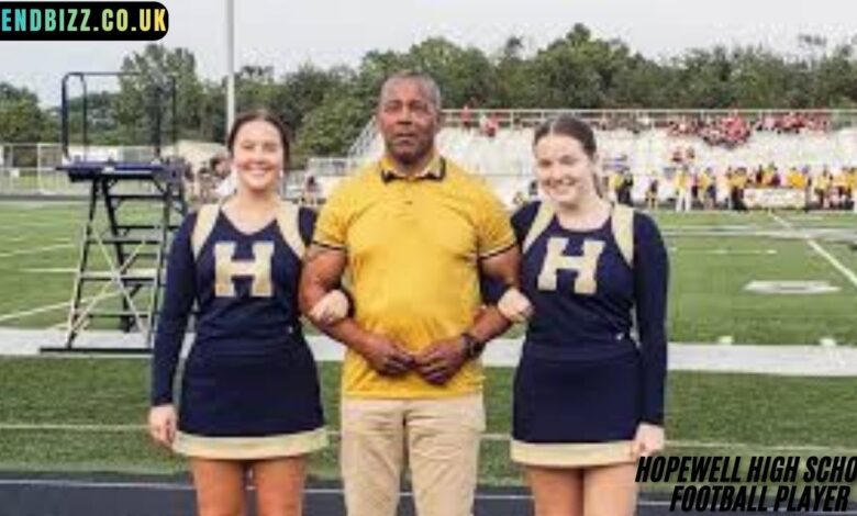 Hopewell High School Football Player