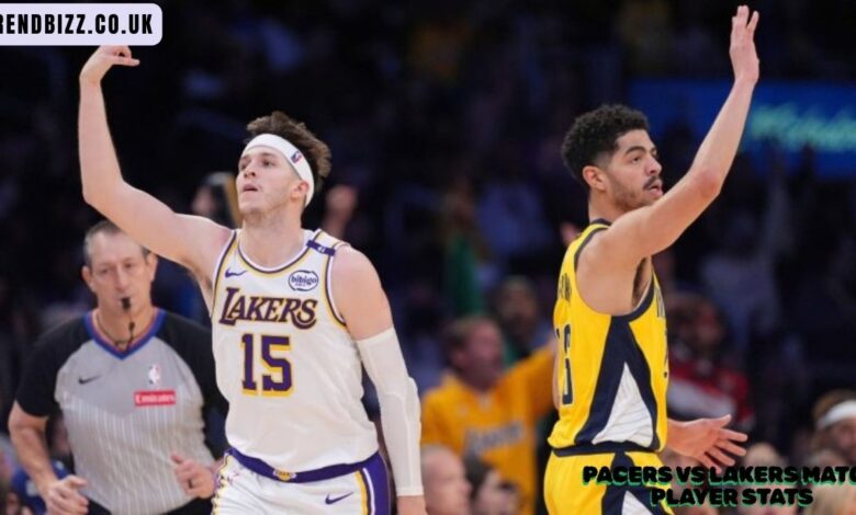 pacers vs lakers match player stats