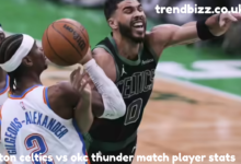 boston celtics vs okc thunder match player stats
