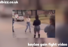 kaylee gain fight video
