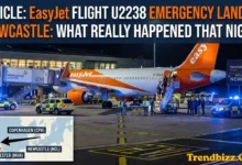 EasyJet Flight U2238 Emergency Landing Newcastle
