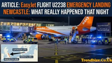 EasyJet Flight U2238 Emergency Landing Newcastle